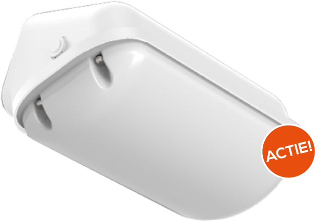 Pragmalux LED Facadearmatur Deca IP65 6,5-12W 3000K-4000K 2-CCT 650-1100lm Hvid