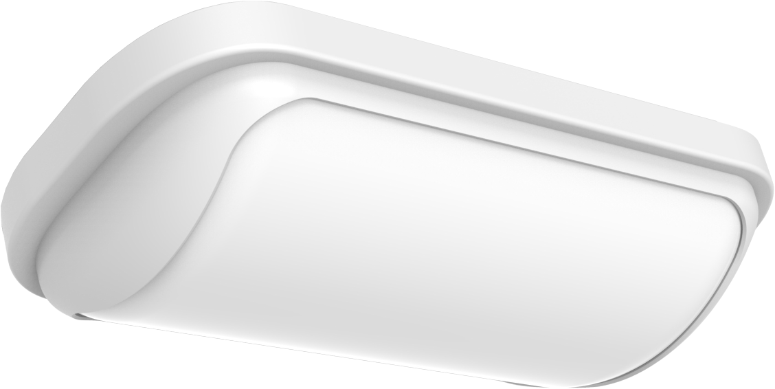 Pragmalux LED Facadearmatur Deca Frame Hvid