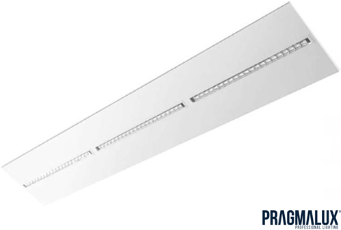 Pragmalux LED Indlægsarmatur Modul 30x150cm 26-30W 3500-4200lm 3000K-4000K 2CCT UGR<16 hvid RAL9003 +driver