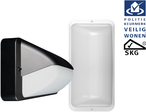 Pragmalux LED Portiek Port-S PKVW IP66 IK10 2,75-5W 275-600lm 2700K-4000K 3-CCT