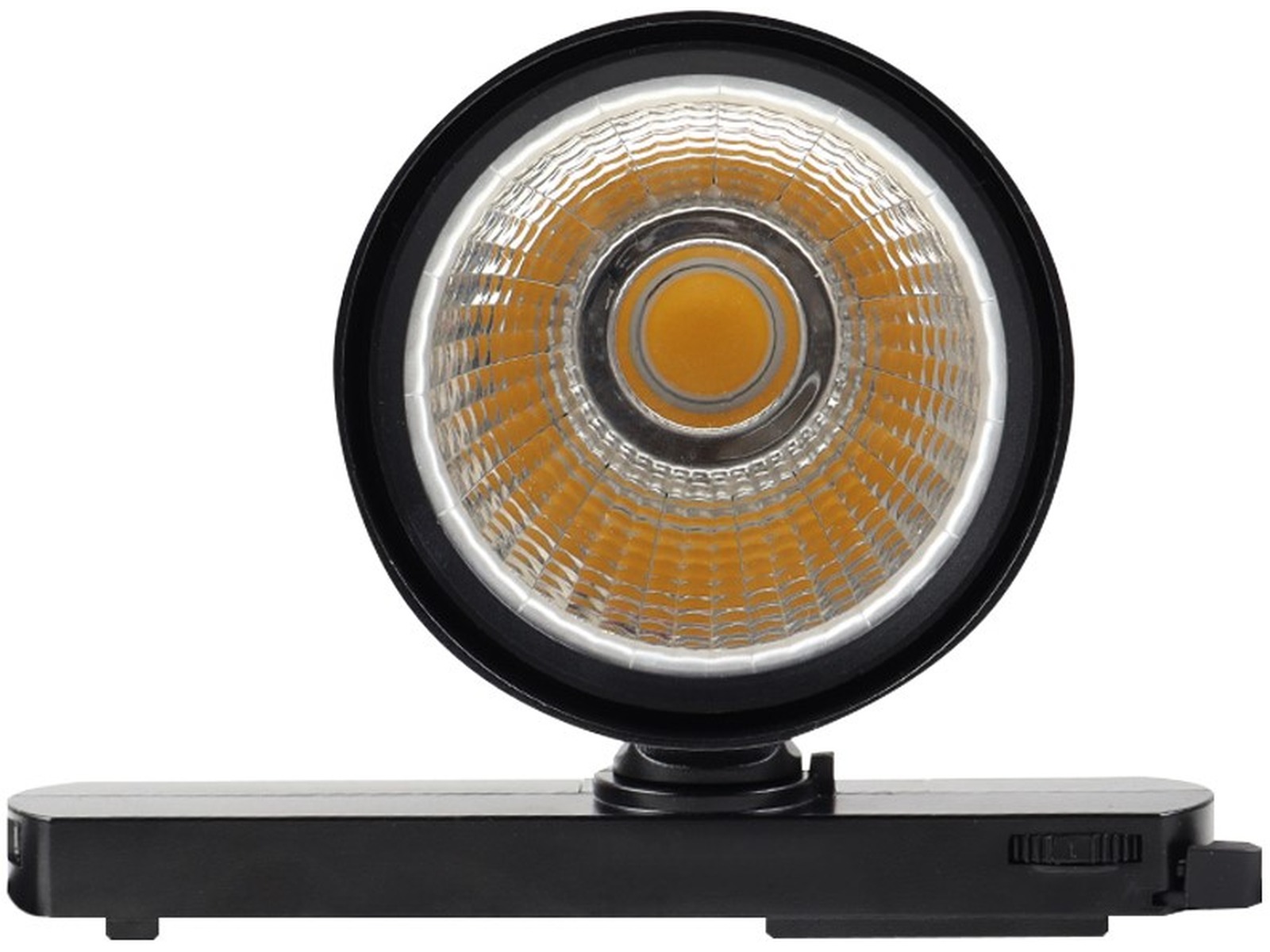 Pragmalux LED 3-faset Railspot Punto 24W 3300lm 3000K CRI>90 38D sort RAL9005 DALI2