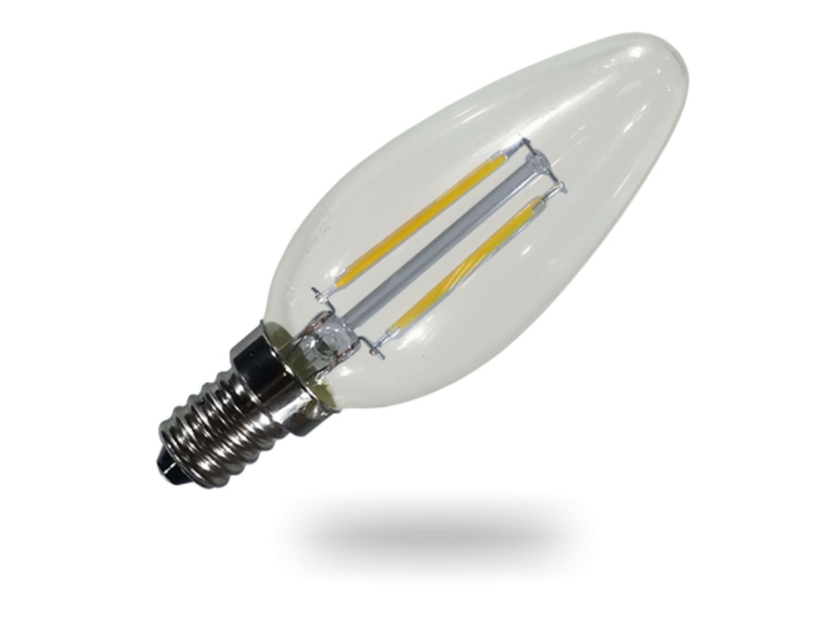 LED kertepære 2W (erstatter 20W) - (filament)