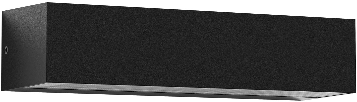 Pragmalux LED Facadearmatur Rocq-M Up/Down IP65 C4 11W 850-1150lm 2200-2700-3000-4000K 4CCT CRI>80 Grafit sort RAL9011 fasedæmpbar