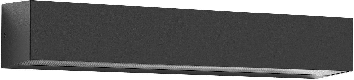 Pragmalux LED Facadearmatur Rocq-L Up/Down IP65 C4 16W 1564-1946lm 2200-2700-3000-4000K 4CCT CRI>80 Grafit grå RAL7024