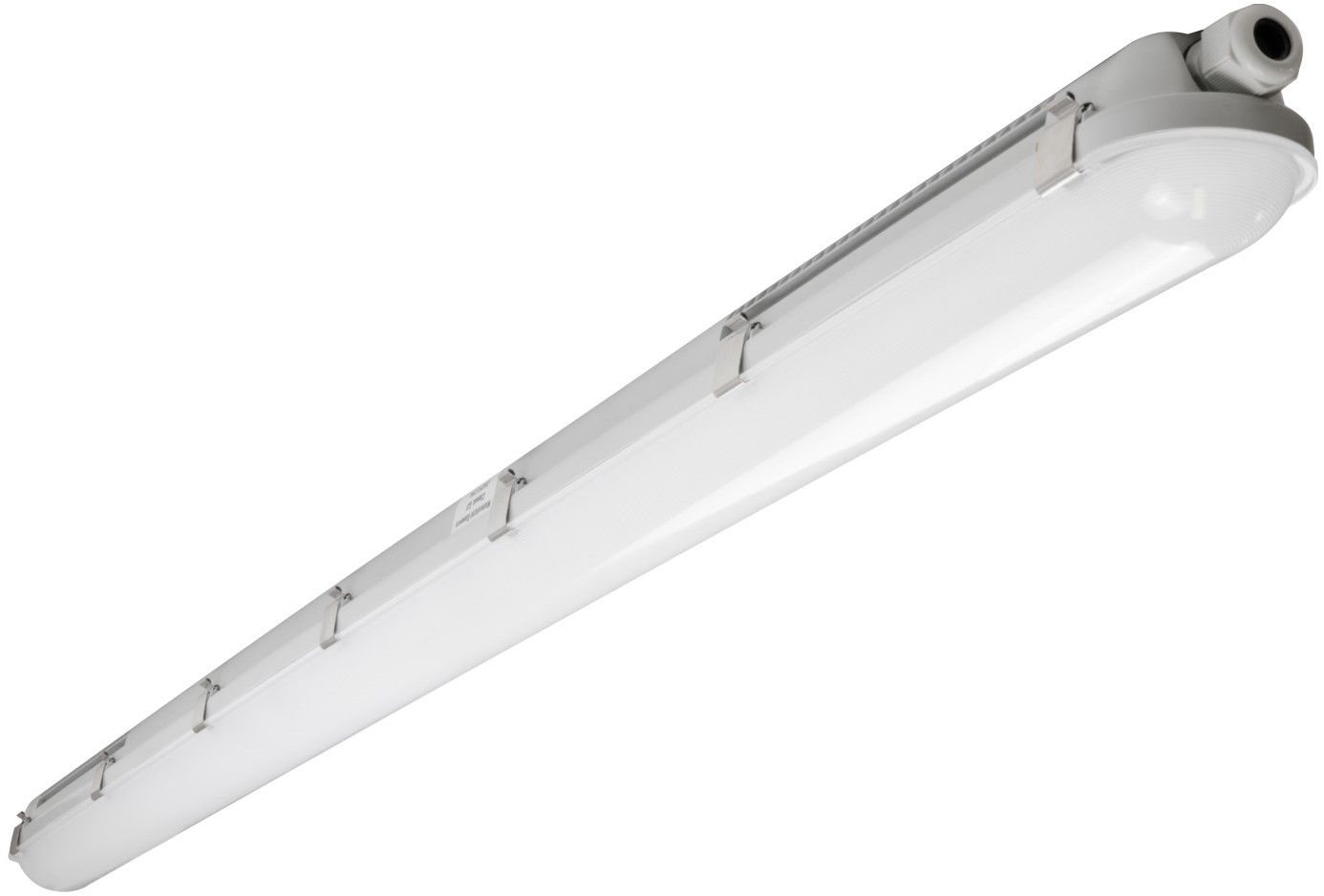 Pragmalux LED TL Vandtæt Armatur Essence Classic G3 IP66 150cm 33-58W 4500-7700lm 3CCT 3000-4000-6500K 4x2,5mm Gennemgangsledning (2x58W)