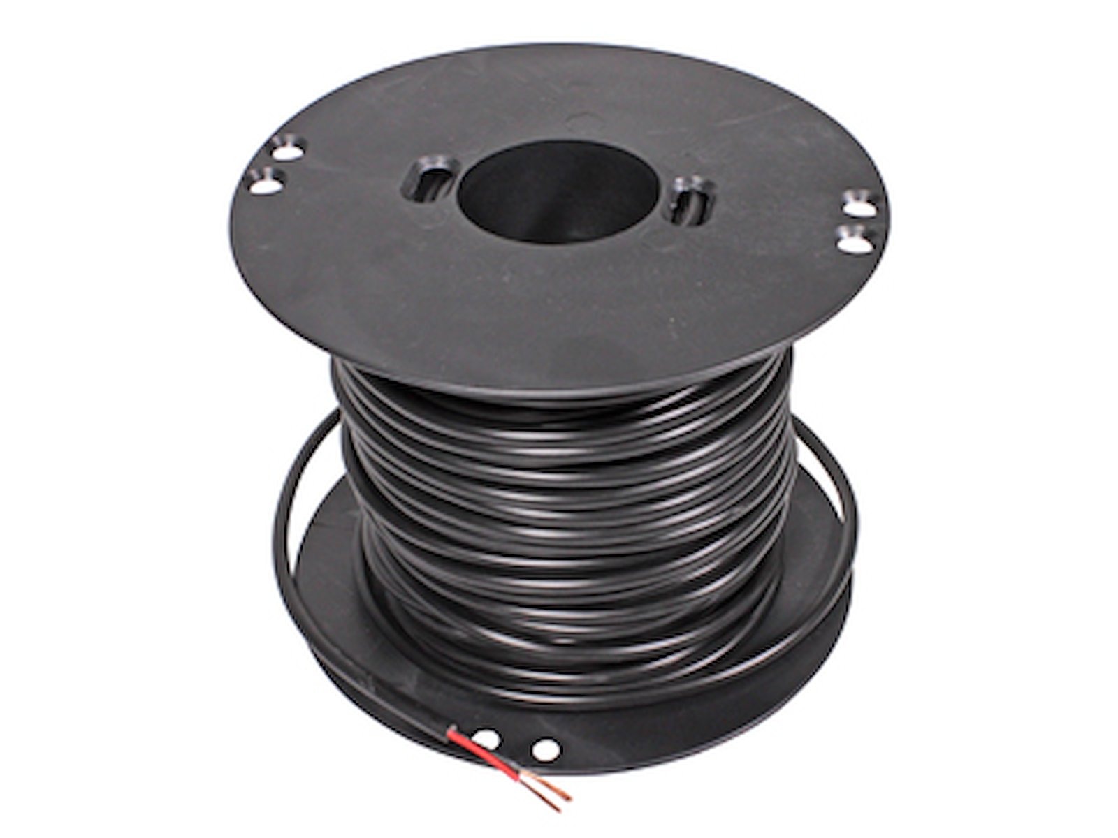 Kabel 2x0.75 sort. rund 50 m