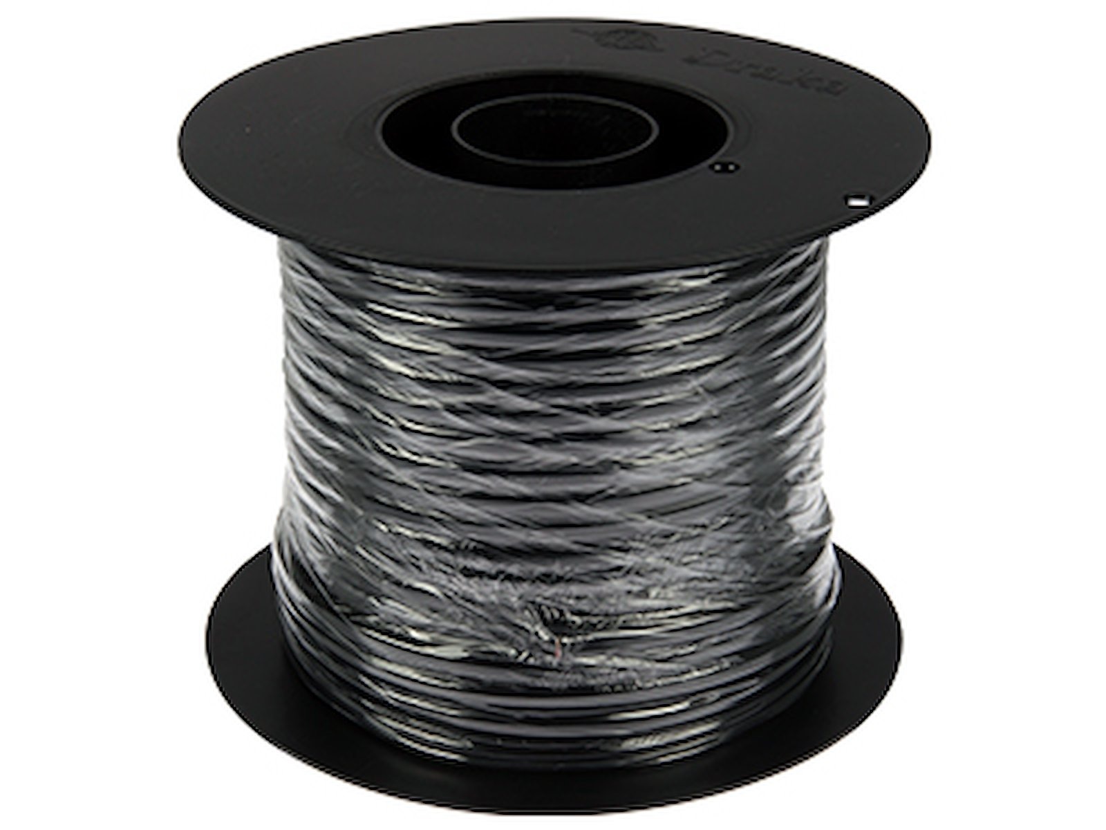 Kabel 2x2.5 sort rund 50 meter