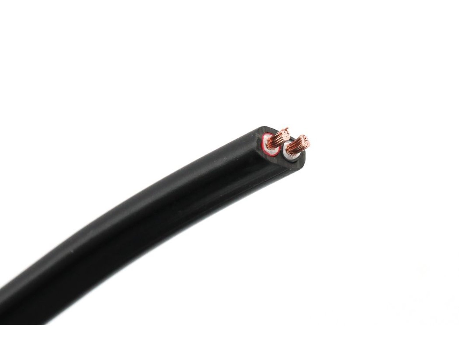 Kabel 2x1.5 sort 50 meter