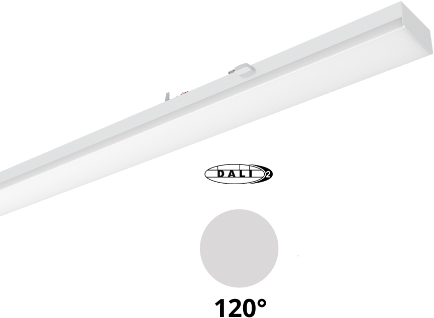 Pragmalux PRX-Line LED modul HO 1528mm 75W 11850lm 4000K 120D opal DALI