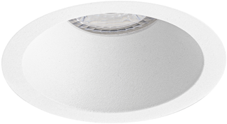 Pragmalux Påbygningsspot Cinto Rund Ring hvid RAL9003