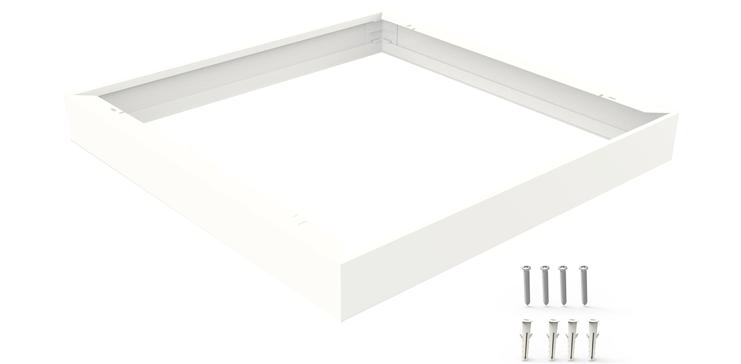 Pragmalux LED Panel Påbygningssæt G2/G3 60x60cm