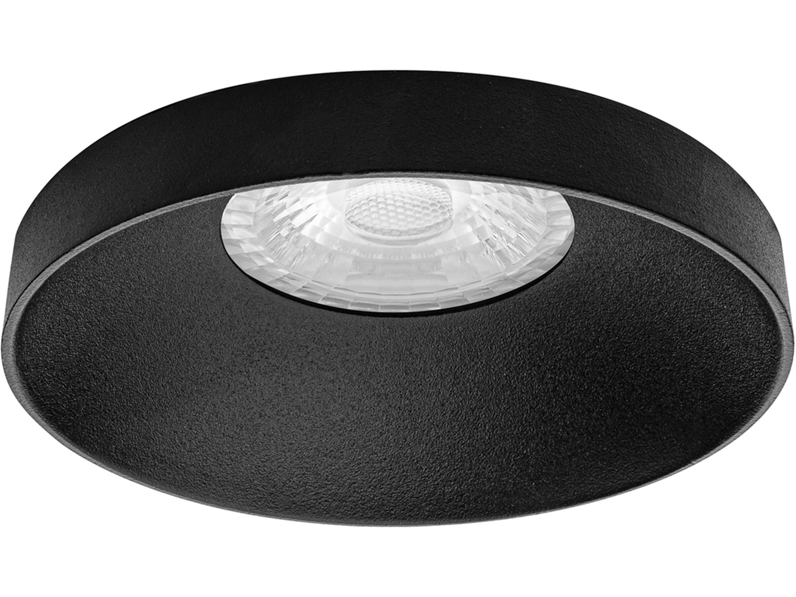 Pragmalux forsænket Spot Vita rund sort RAL9004 - inkl. GU10 fitting