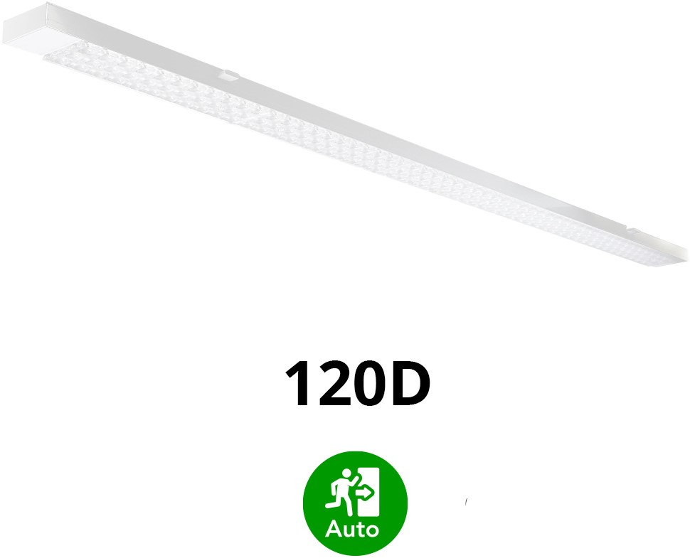 Pragmalux PRX Uniline LED-modul HO 1528mm 75-22W 13000-3800lm 5000K 120D + nødmodul 1 time selvtest
