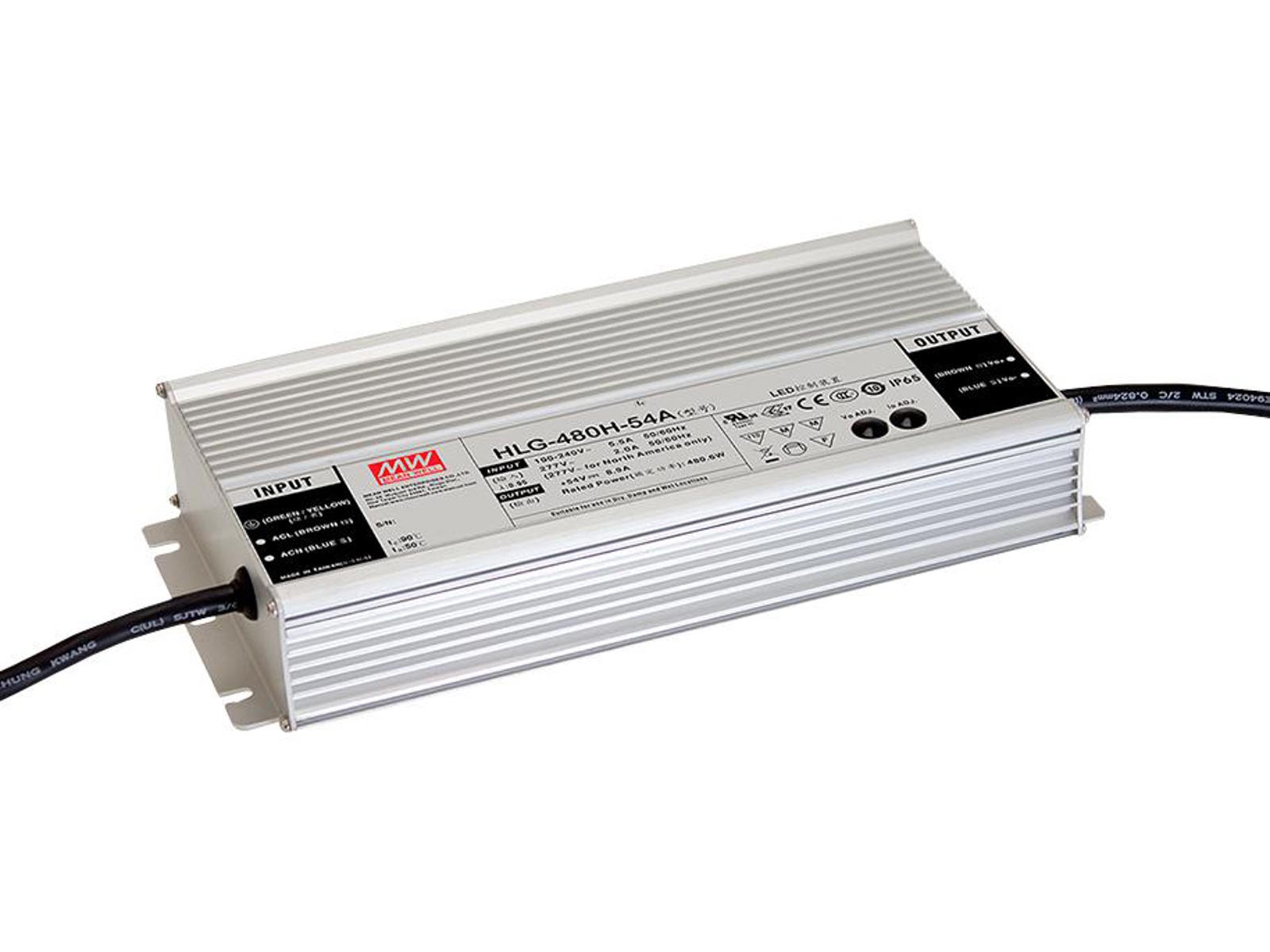 Mean Well LED trafo AC/DC 480W 24V 