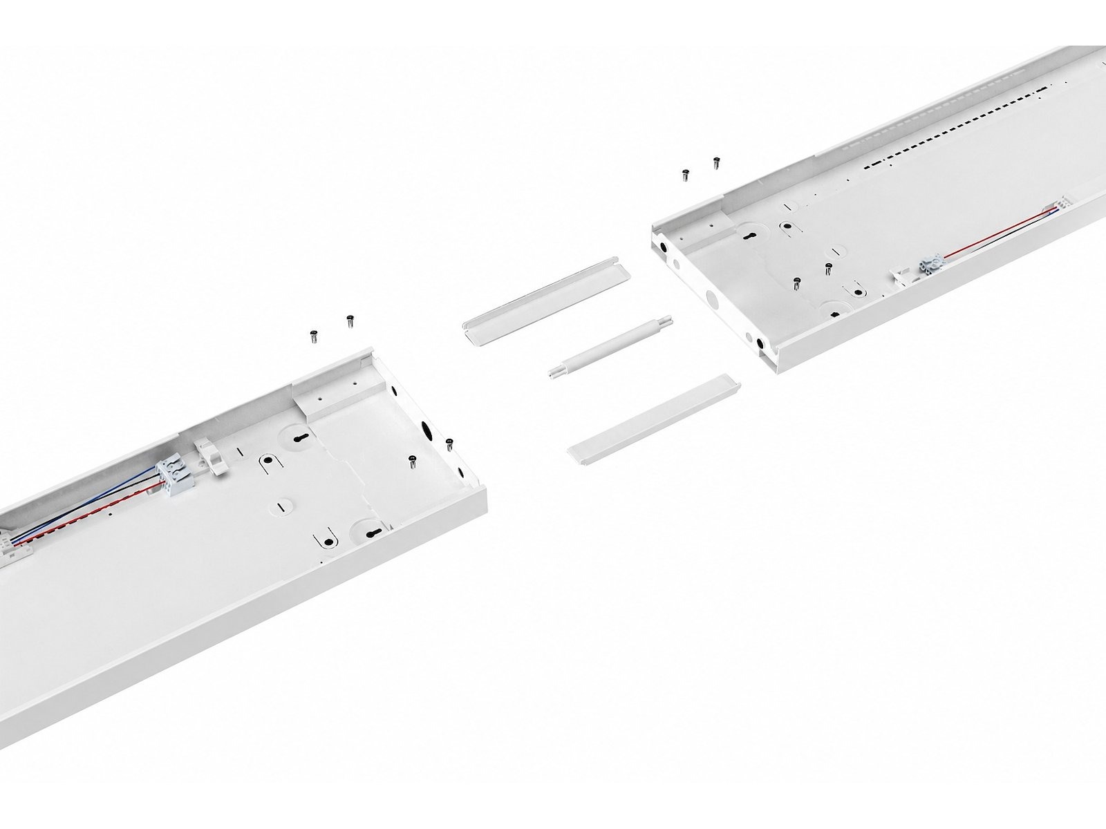 Aston G2 connector for kontinuerlig armatur