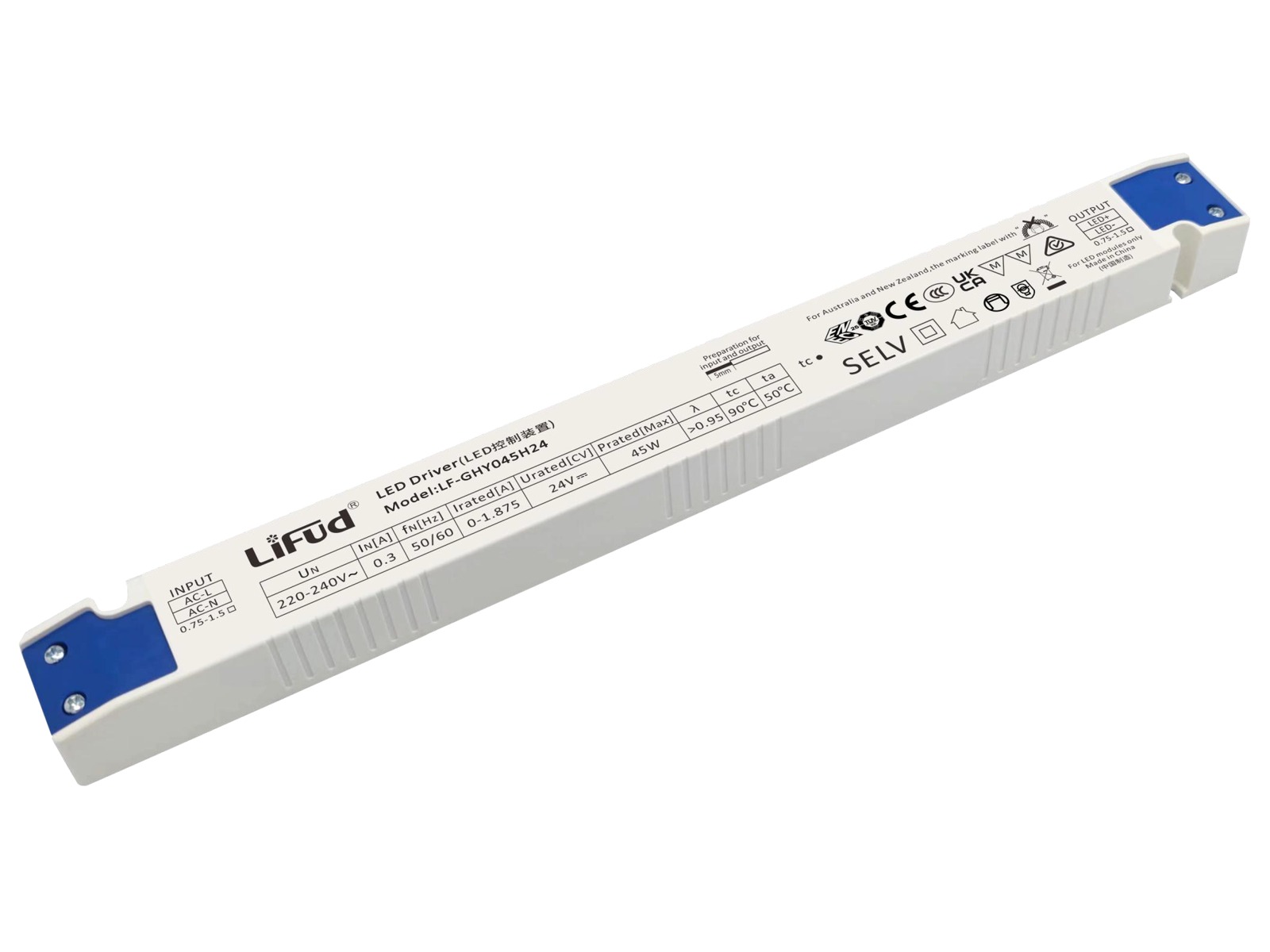 Lifud LED driver CV 24V. 45W/1.875A