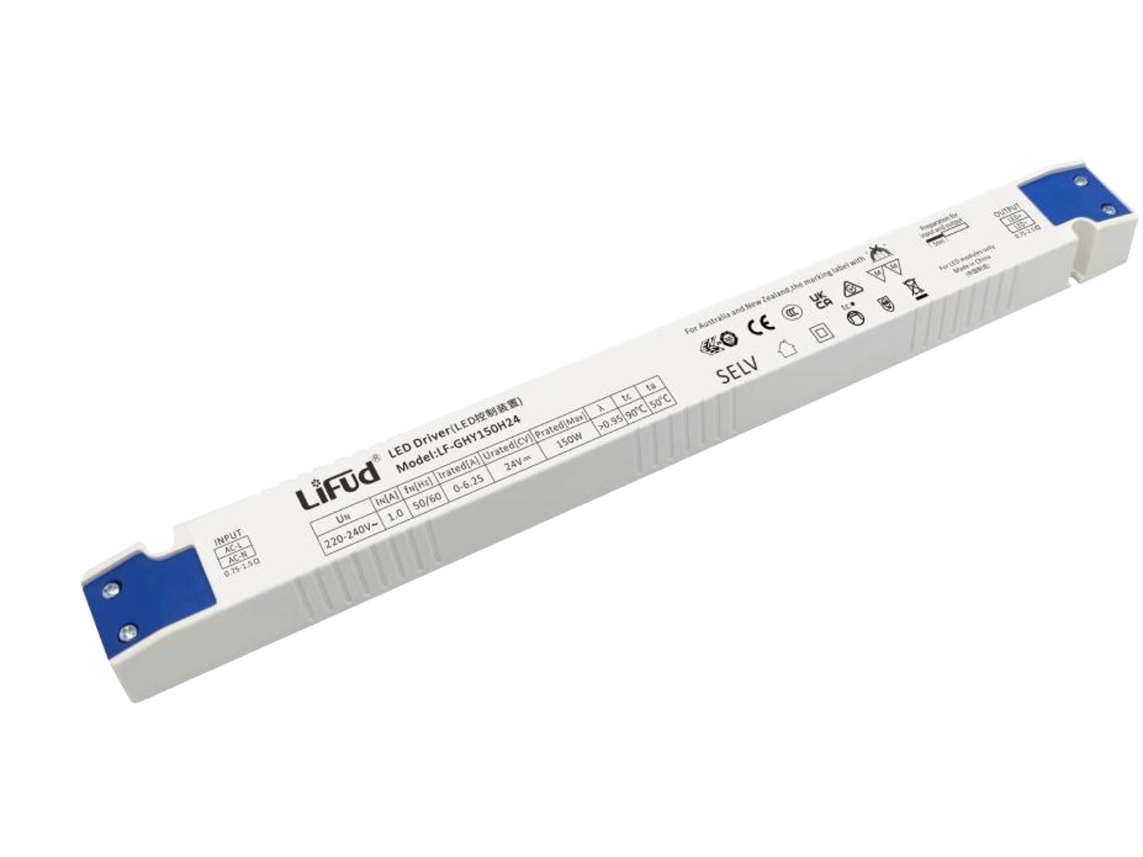 Lifud LED driver CV 24V. 150W/6.25A