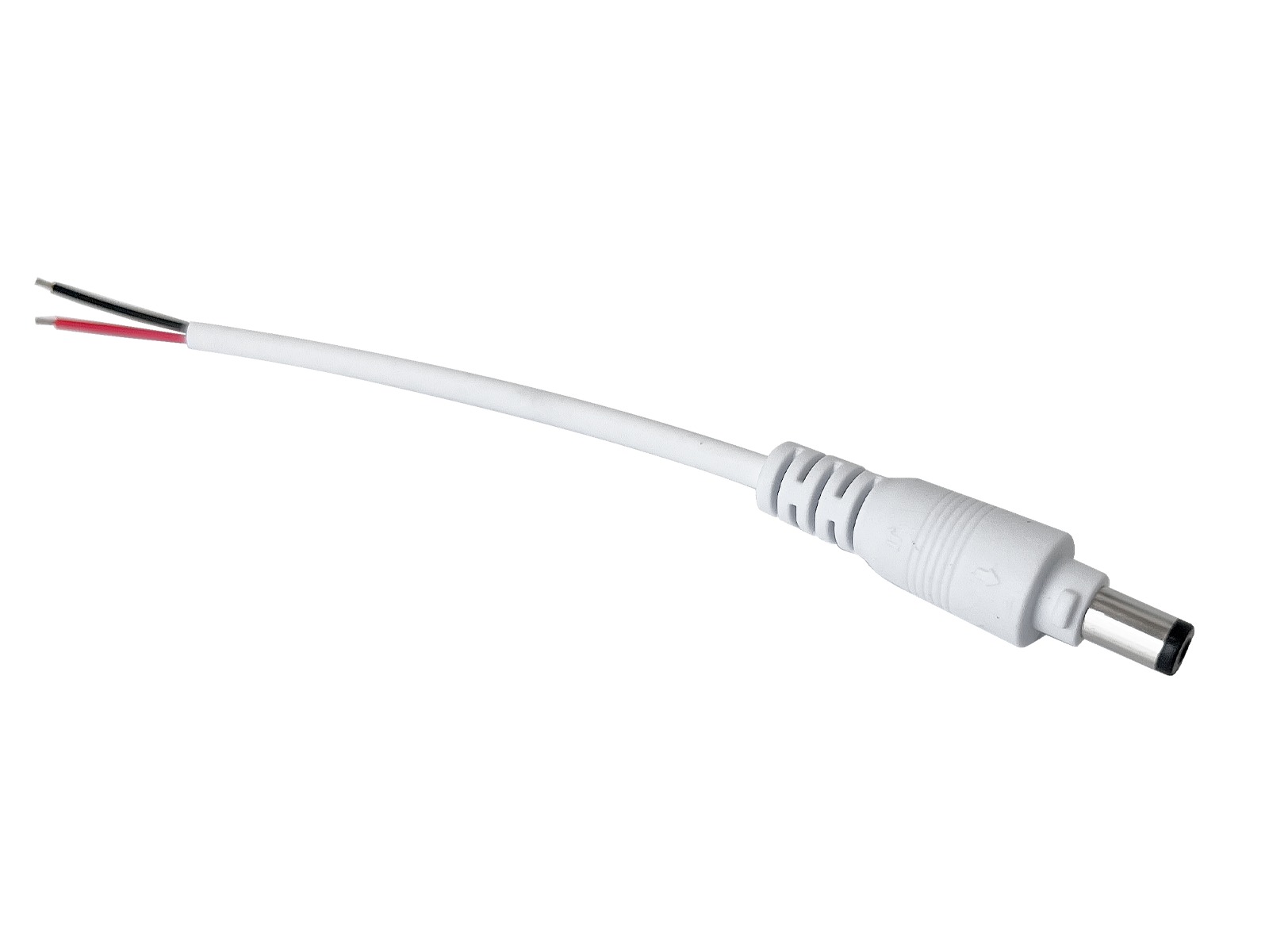 Adapter-ledning. rund (han)