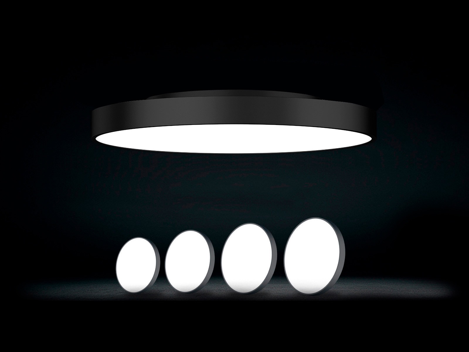 LUMINA LED lampe 75W. Ø:80 cm.