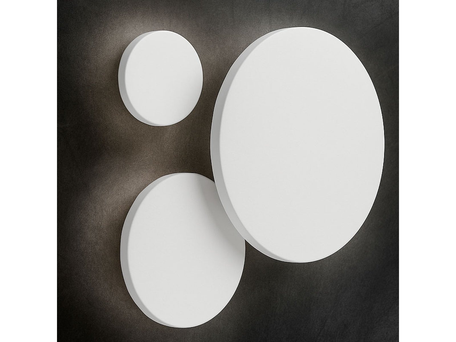 ALBA LED væg/loft lampe Ø:200 mm. HVID. CCT dæmpbar. 9W. IP65