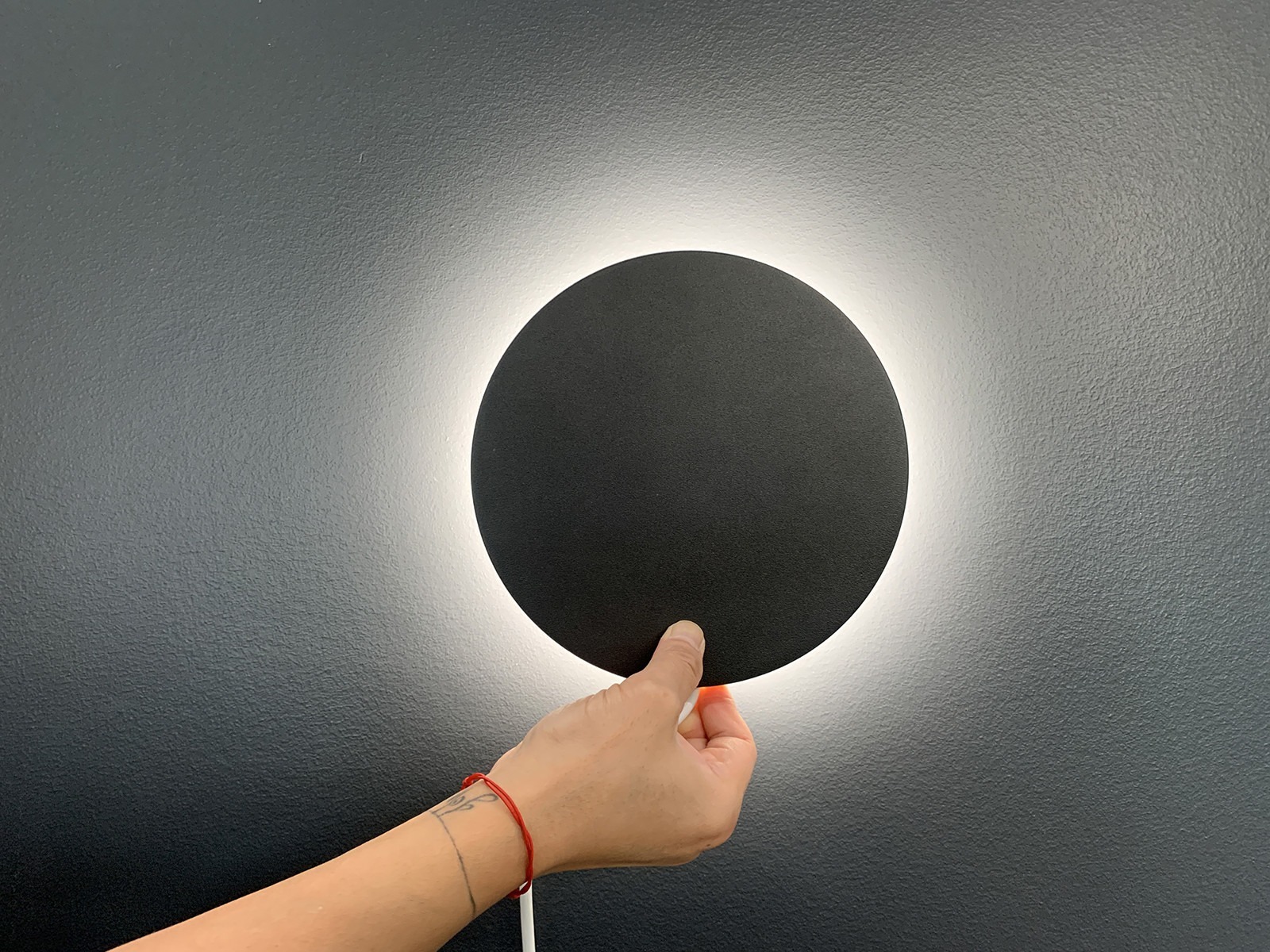 ALBA LED væg/loft lampe Ø:200 mm. HVID. CCT dæmpbar. 9W. IP65