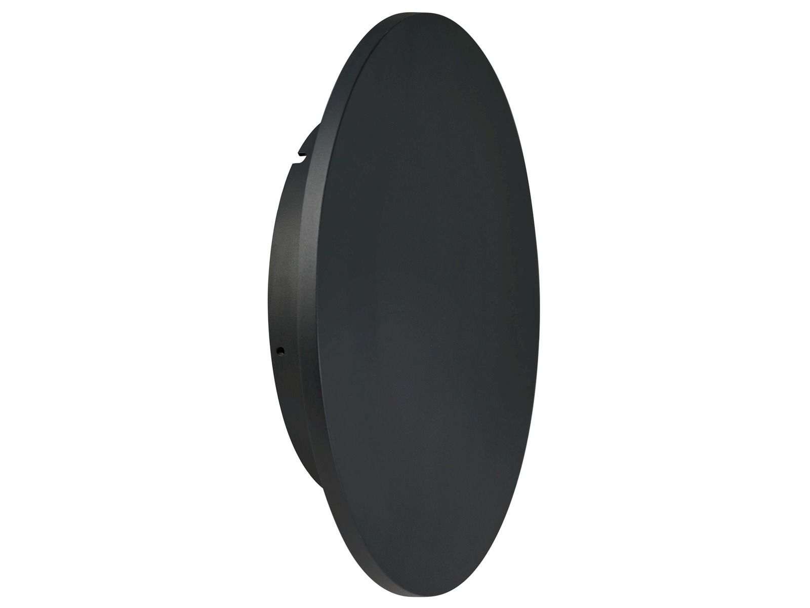 ALBA LED væg/loft lampe Ø:600 mm. SORT. CCT dæmpbar. 20W. IP65