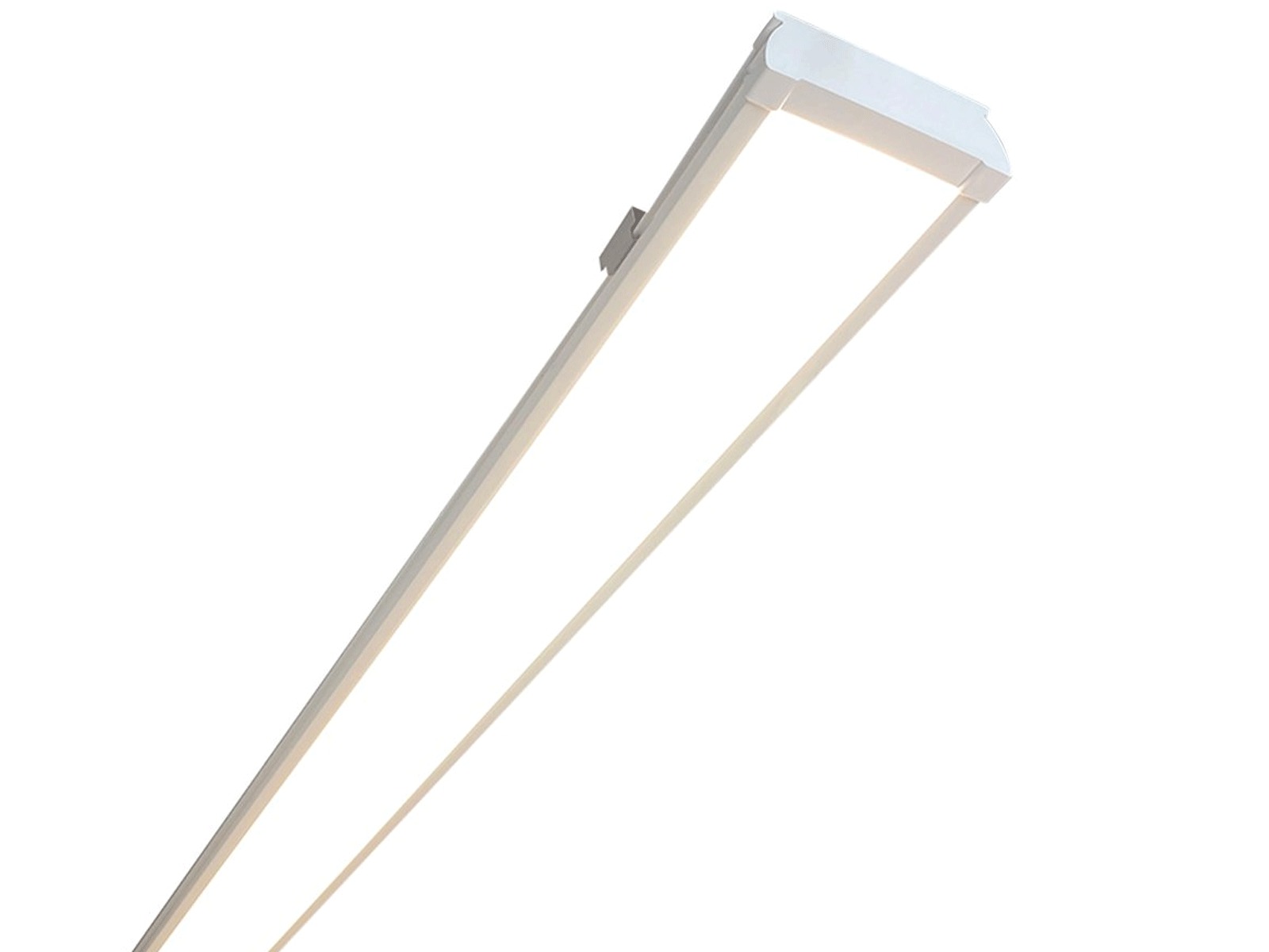 High-Lux LED armatur 40W. 120 cm. NW. 2 m. kabel bagside