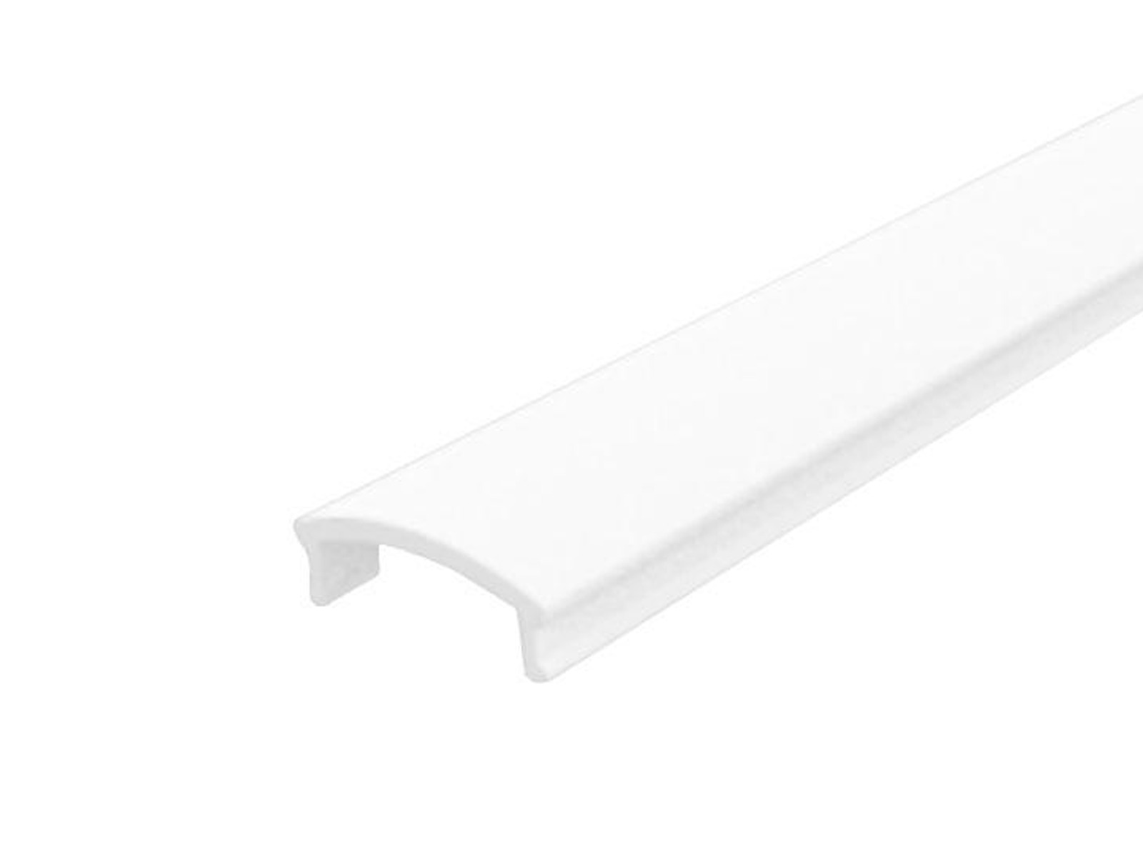 Cover 100 cm. for aluskinne 17x7 mm. opal mat