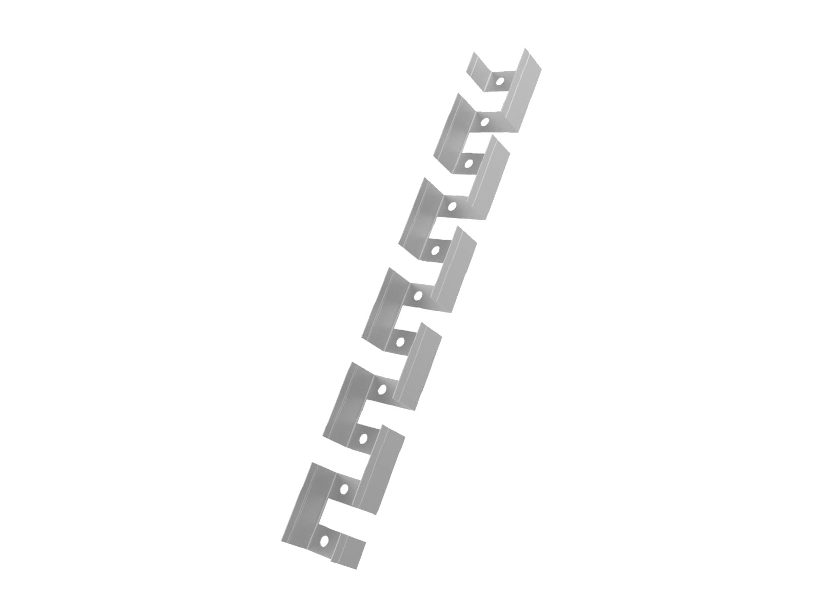 Endestk.sæt (med hul/uden hul) for silikone-tube for LED strip 12*12