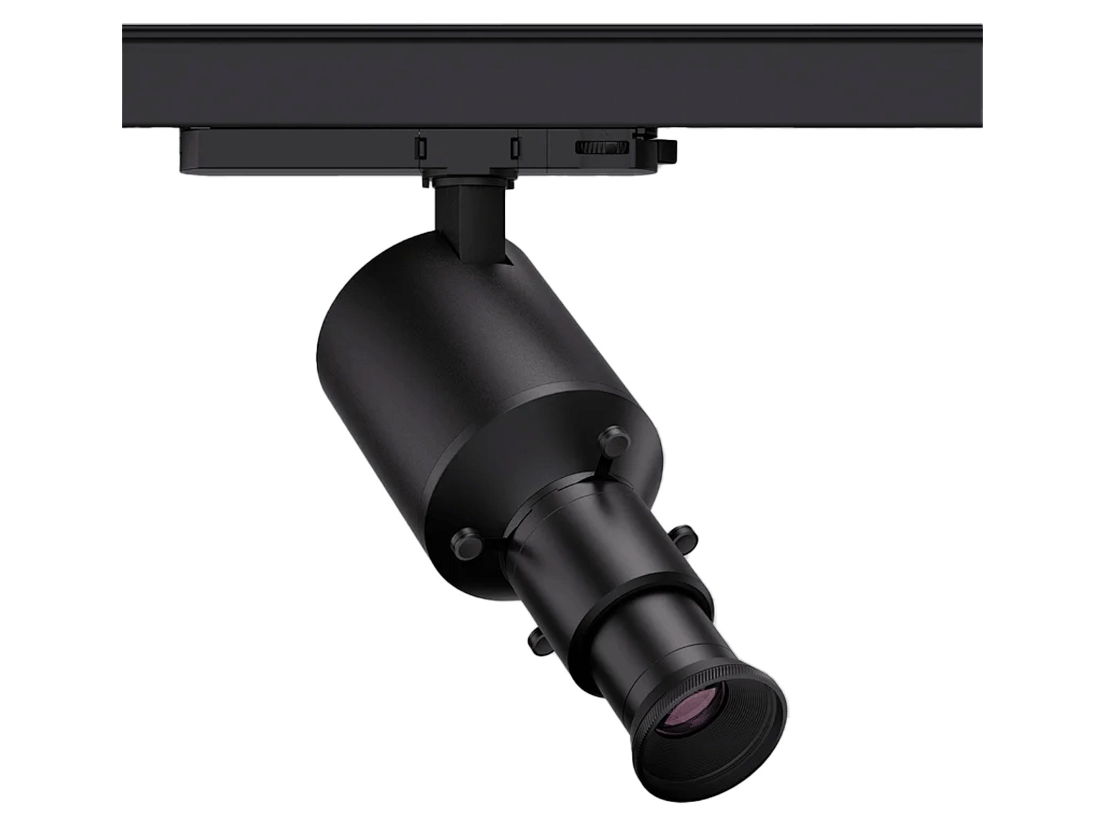 LED HYRO skinnespot 20W – justerbar lysvinkel – sort – 3-faset