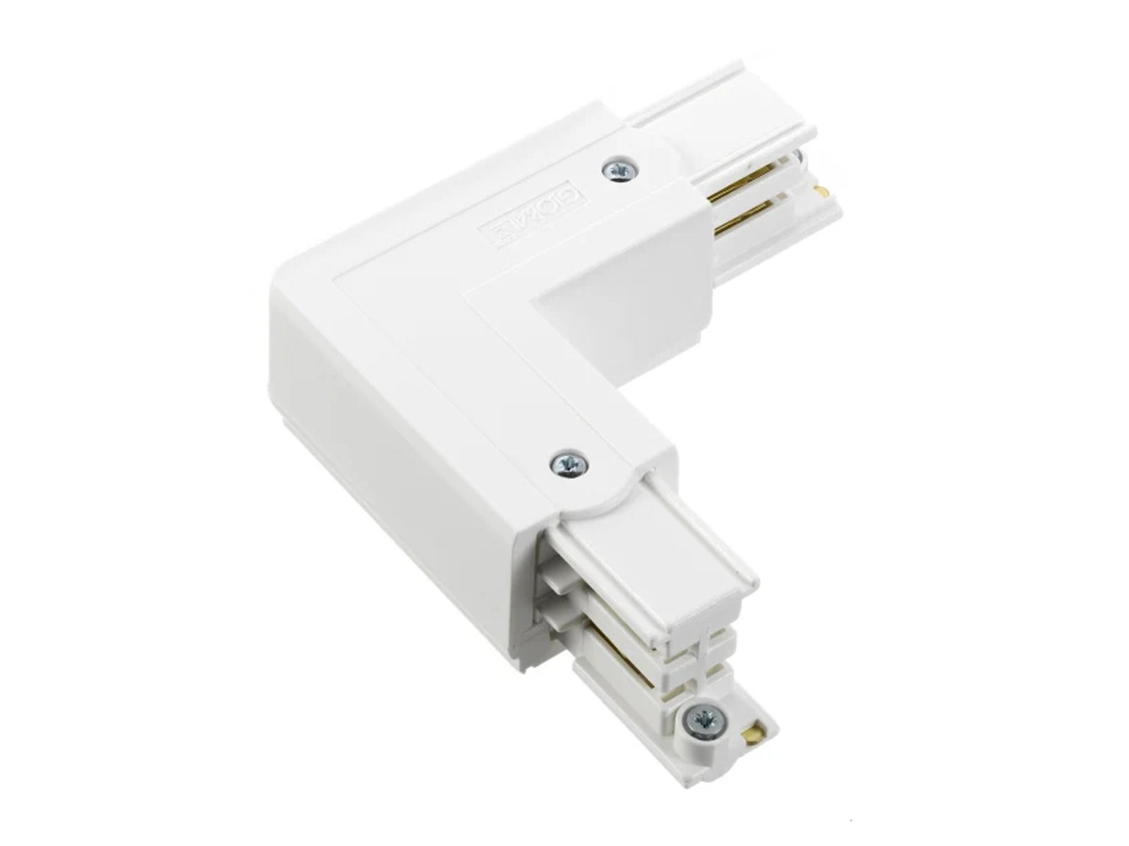 GLOBAL hjørne-adapter 3-faset – hvid