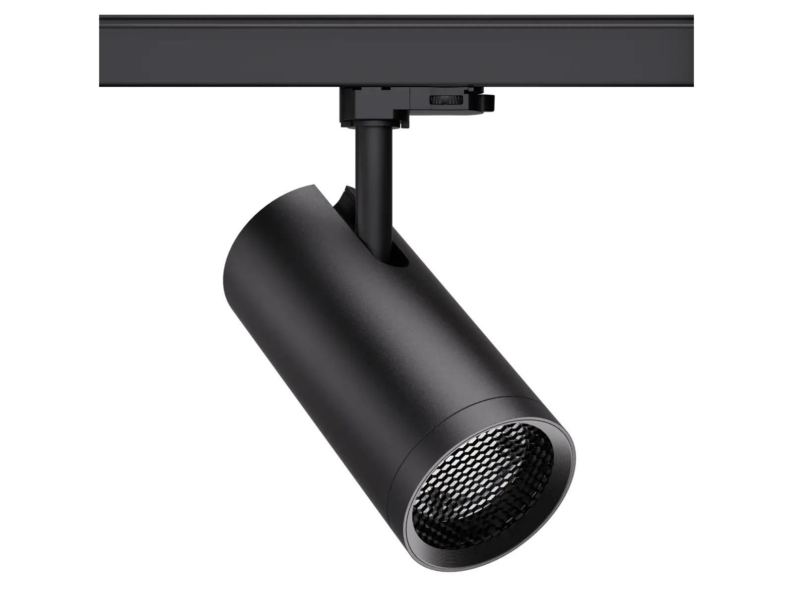 HYRO LED Honeycomb skinnespot 30W WW sort – dæmpbar