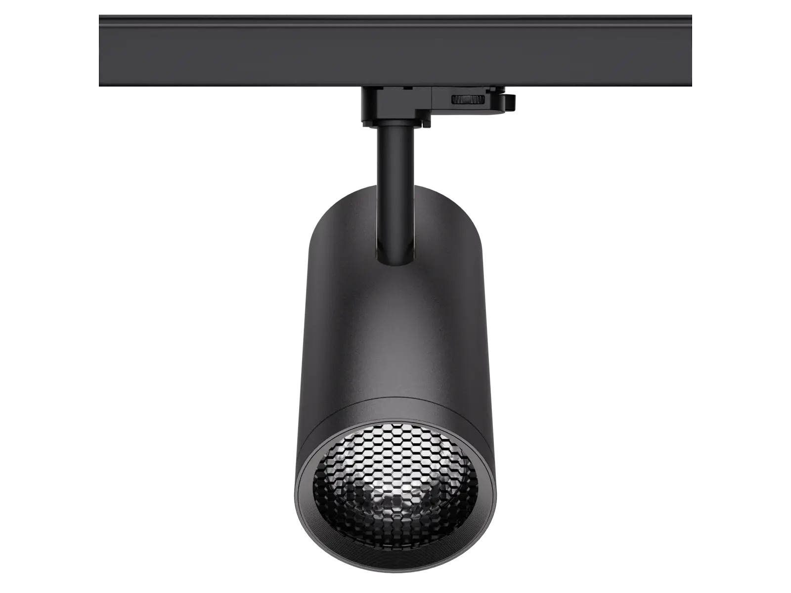 HYRO LED Honeycomb skinnespot 30W WW sort – dæmpbar