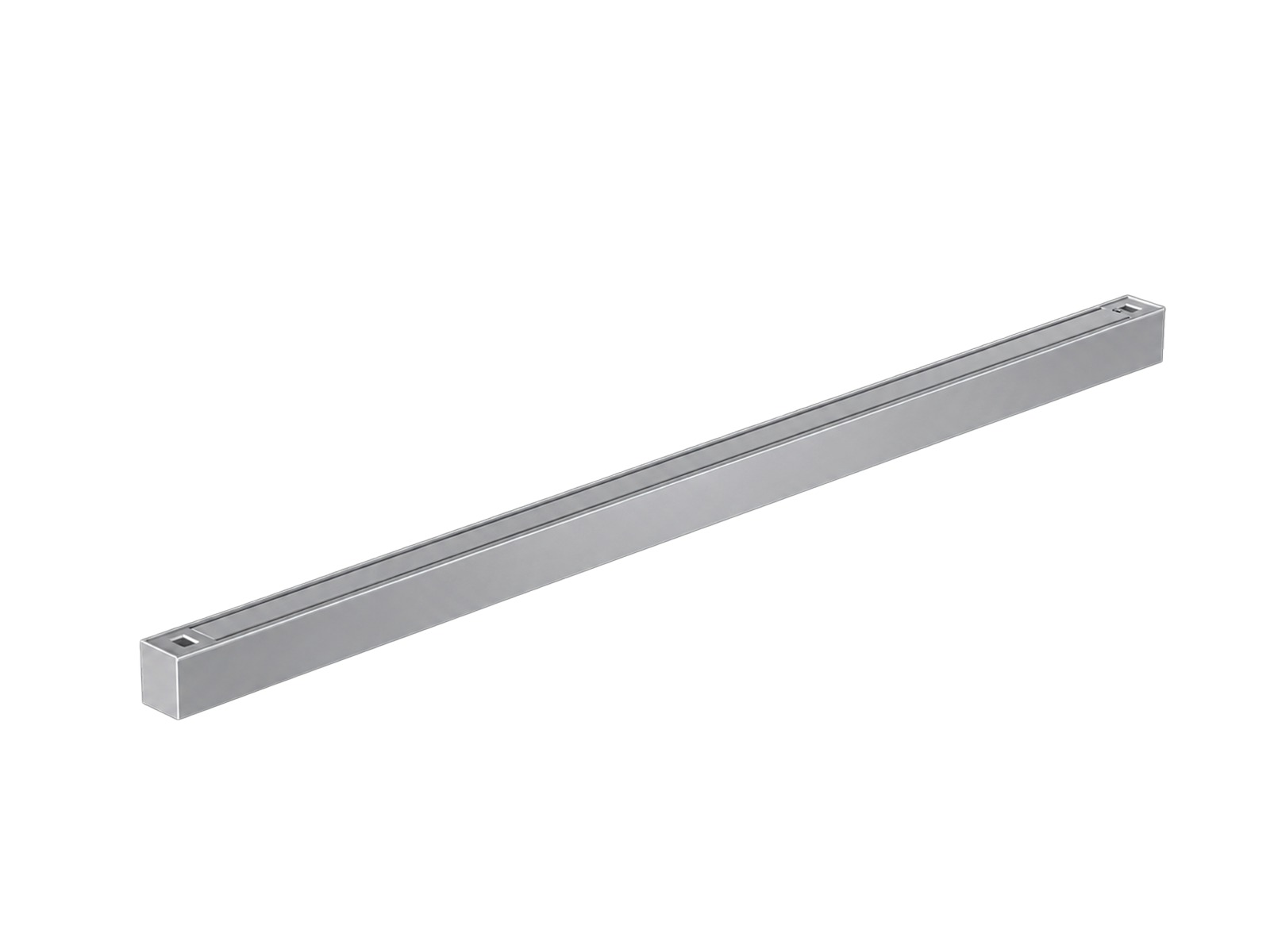 LED SQUARE armatur GRÅ. 40W. 3XCCT. UGR<19. 120 cm.
