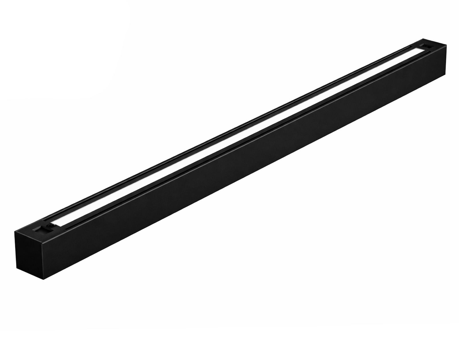 LED SQUARE G5 armatur SORT. 40W. DALI. 3000+4000K. CRI90. 120 cm.