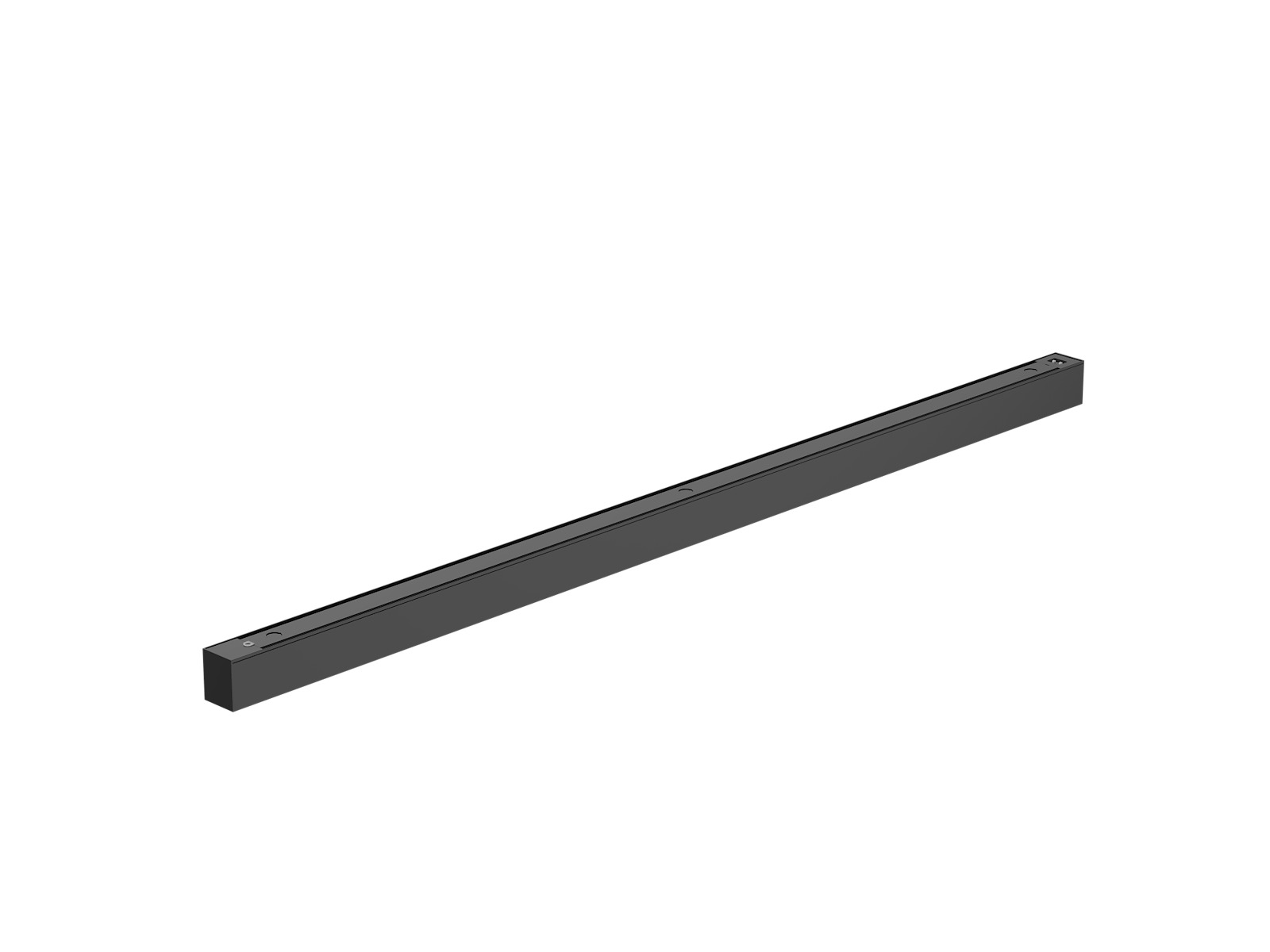 LED SQUARE G5 armatur SORT. 60W. DALI. 3000+4000K. CRI90. 180 cm.