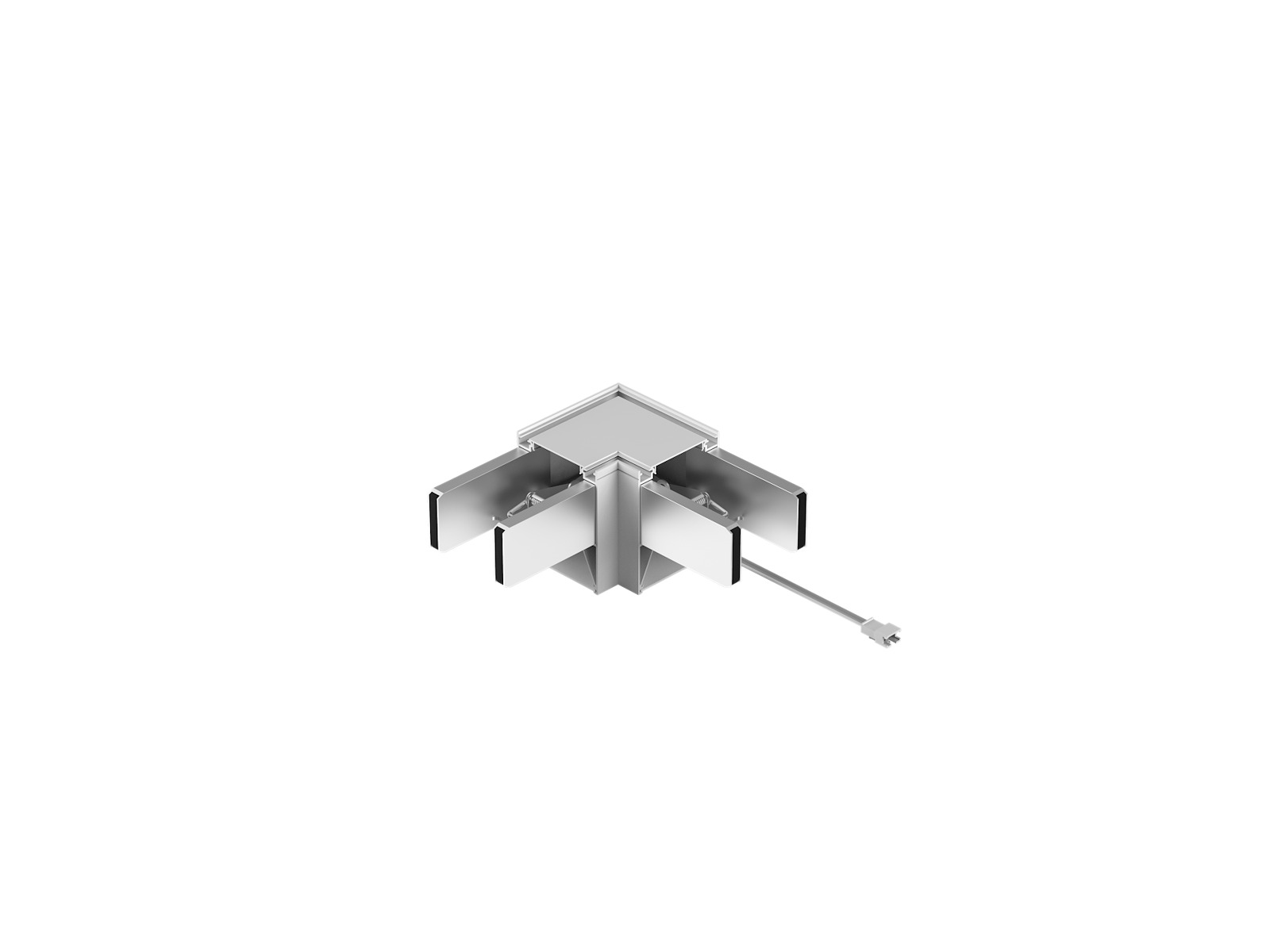 L-SHAPE connector kit HVID for SQUARE G5
