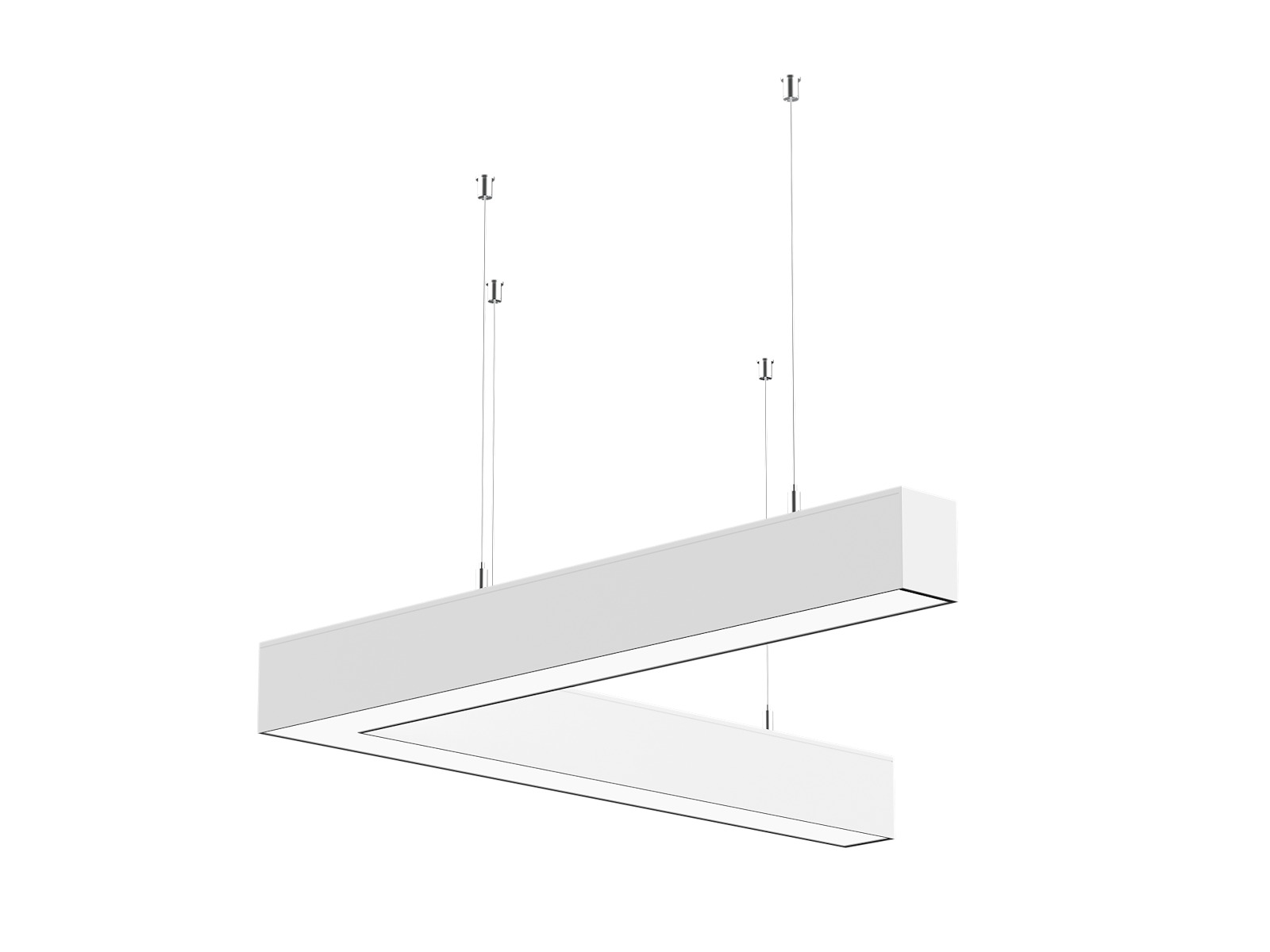 L-SHAPE connector kit HVID for SQUARE G5