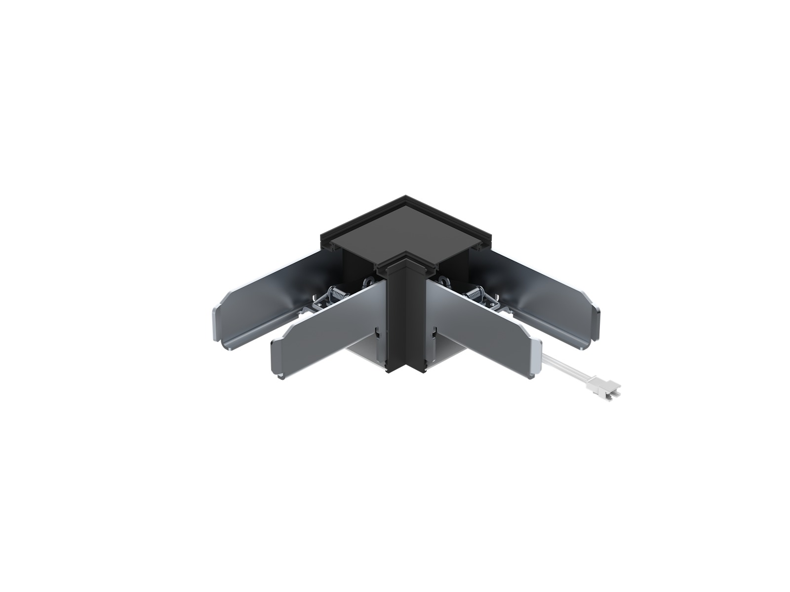 L-SHAPE connector kit SORT for SQUARE G5