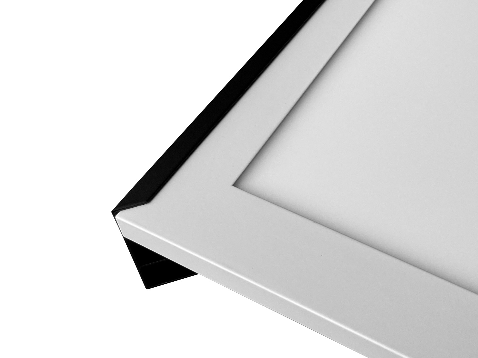 Click påbygningsramme 30x30 panel (sort)