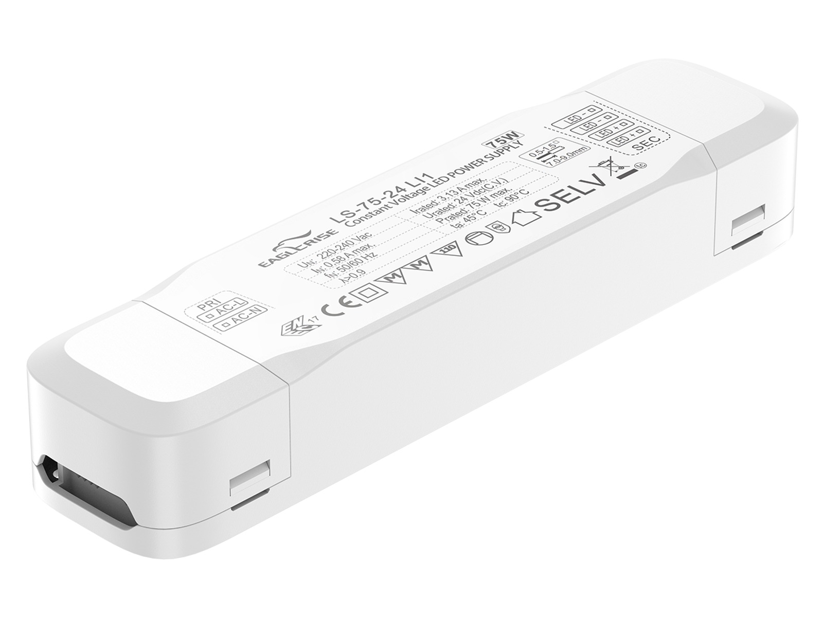 Eaglerise LED driver 24V DC/3.13A. 75W