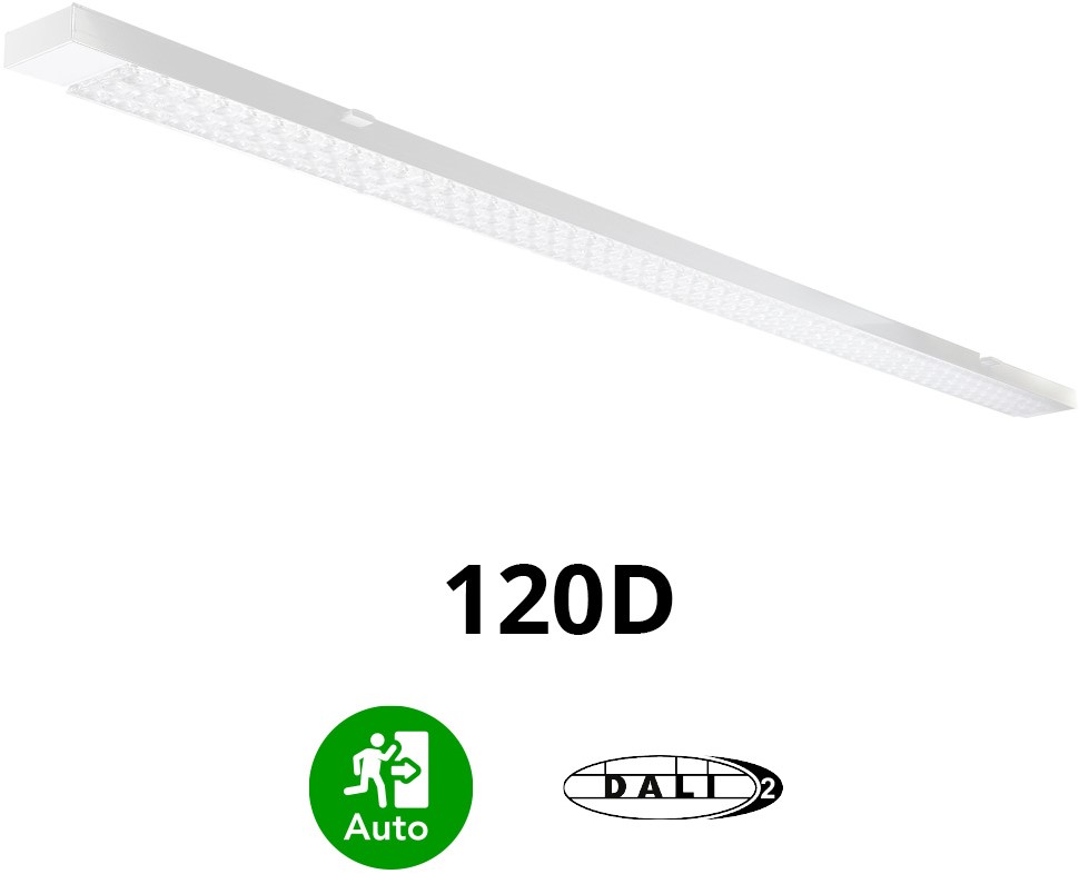 Pragmalux PRX Uniline LED-modul HO 1528mm 75-22W 13000-3800lm 6500K 120D DALI + nødmodul 1 time selvtest