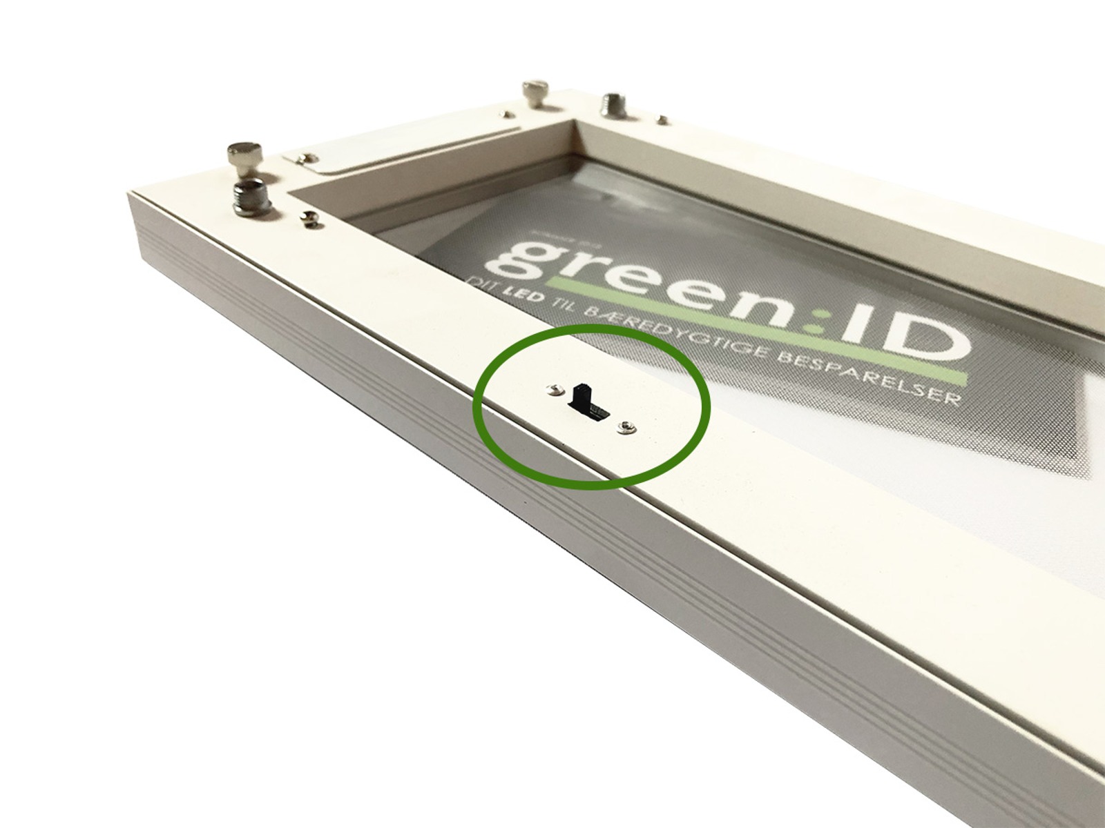 LED Up/Down panel 20x120 cm. TrueColor m/3x CCT