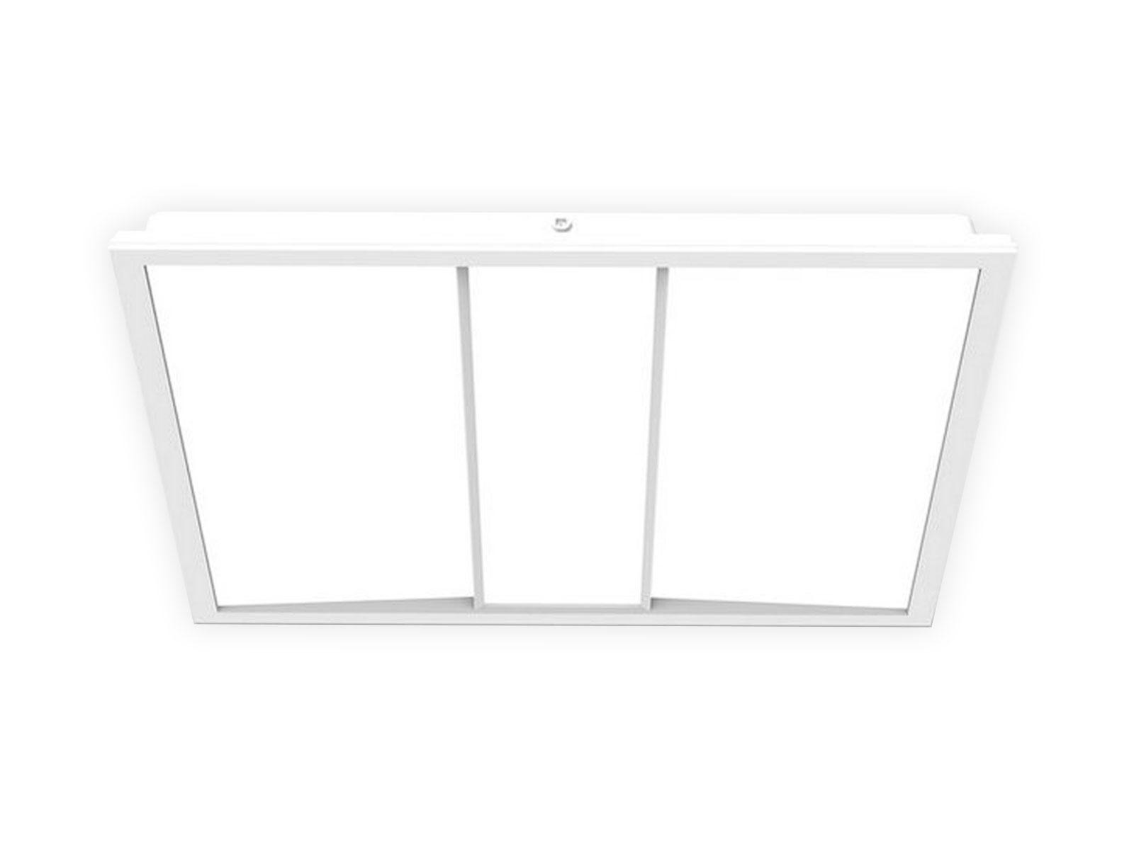 LED troffer 595x595 mm. 40W. WW+NW omskifter. inkl. 1-10V dæmpbar driver