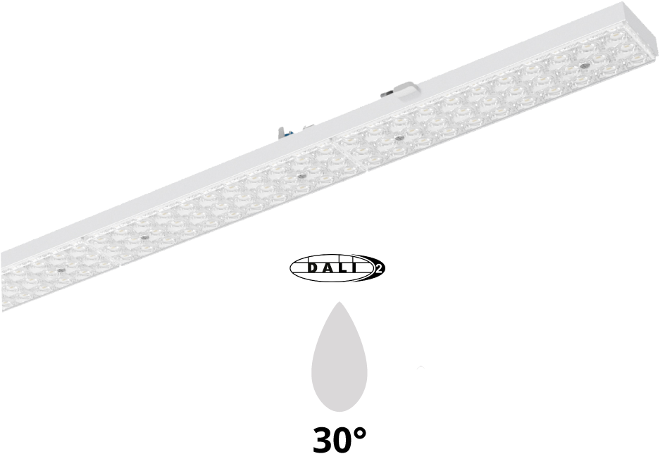 Pragmalux PRX-Line LED modul HO 1528mm 75W 12900lm 6500K 30D DALI