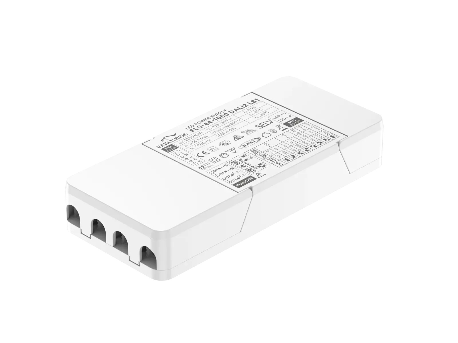 Eaglerise 44W Constant Current DALI-2/Push. 700-1050mA sløjfbar
