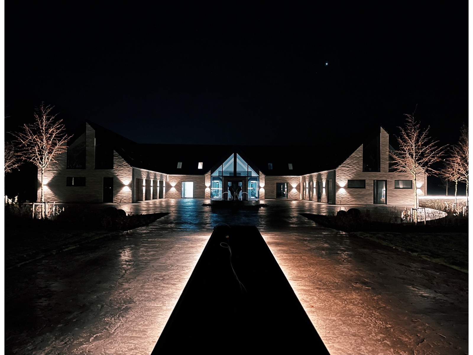 LED TrueColor vandtæt strip. 3000K. 12.8W/m. 120 LED/m. IP68. 24V DC. 3M tape. 2x 20 cm. 0.5mm2 ledning
