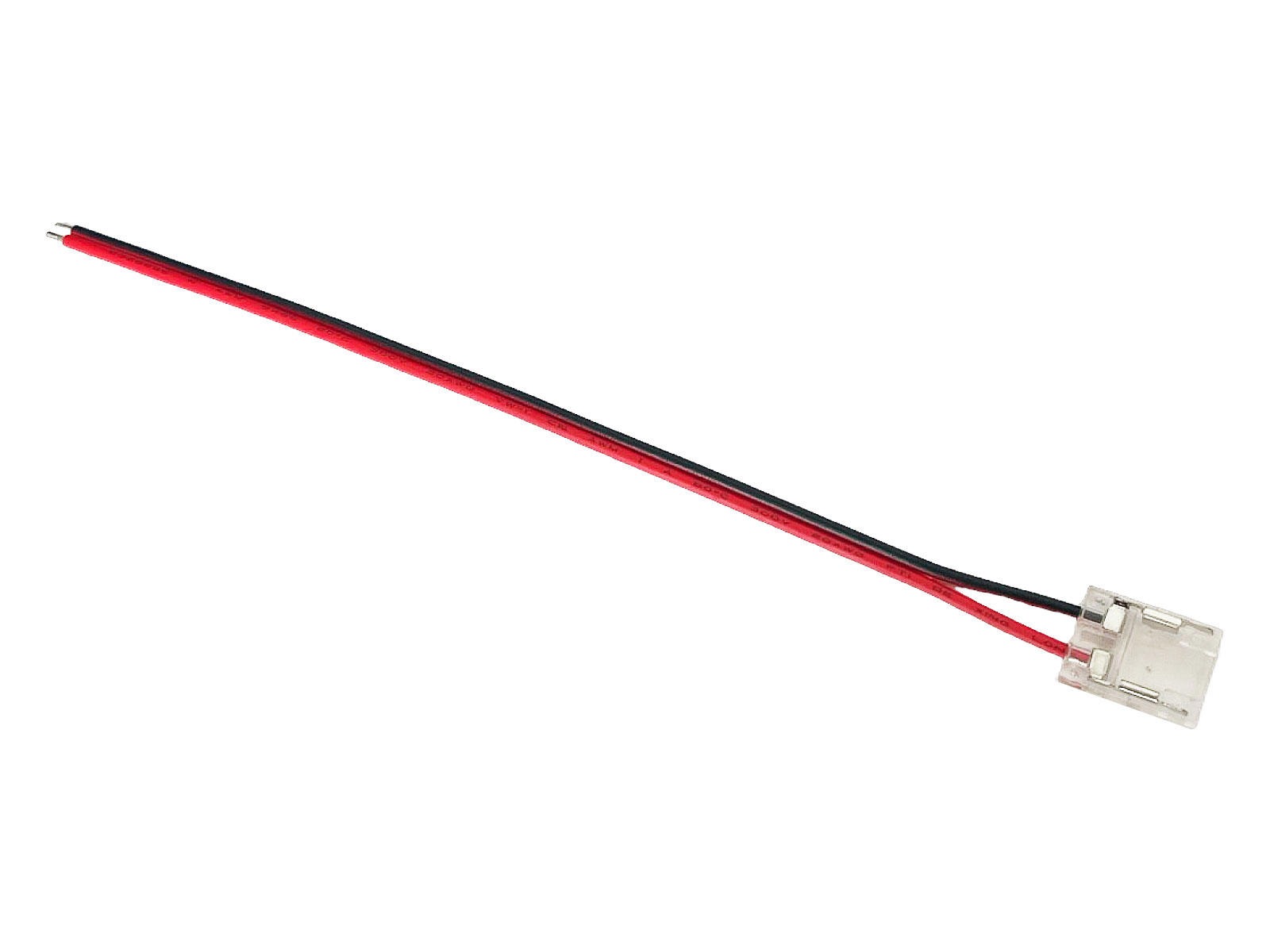 Adapter for LED strip. lavprofil startstik. 8mm. COB. singlecolor. IP20. 5V-24V