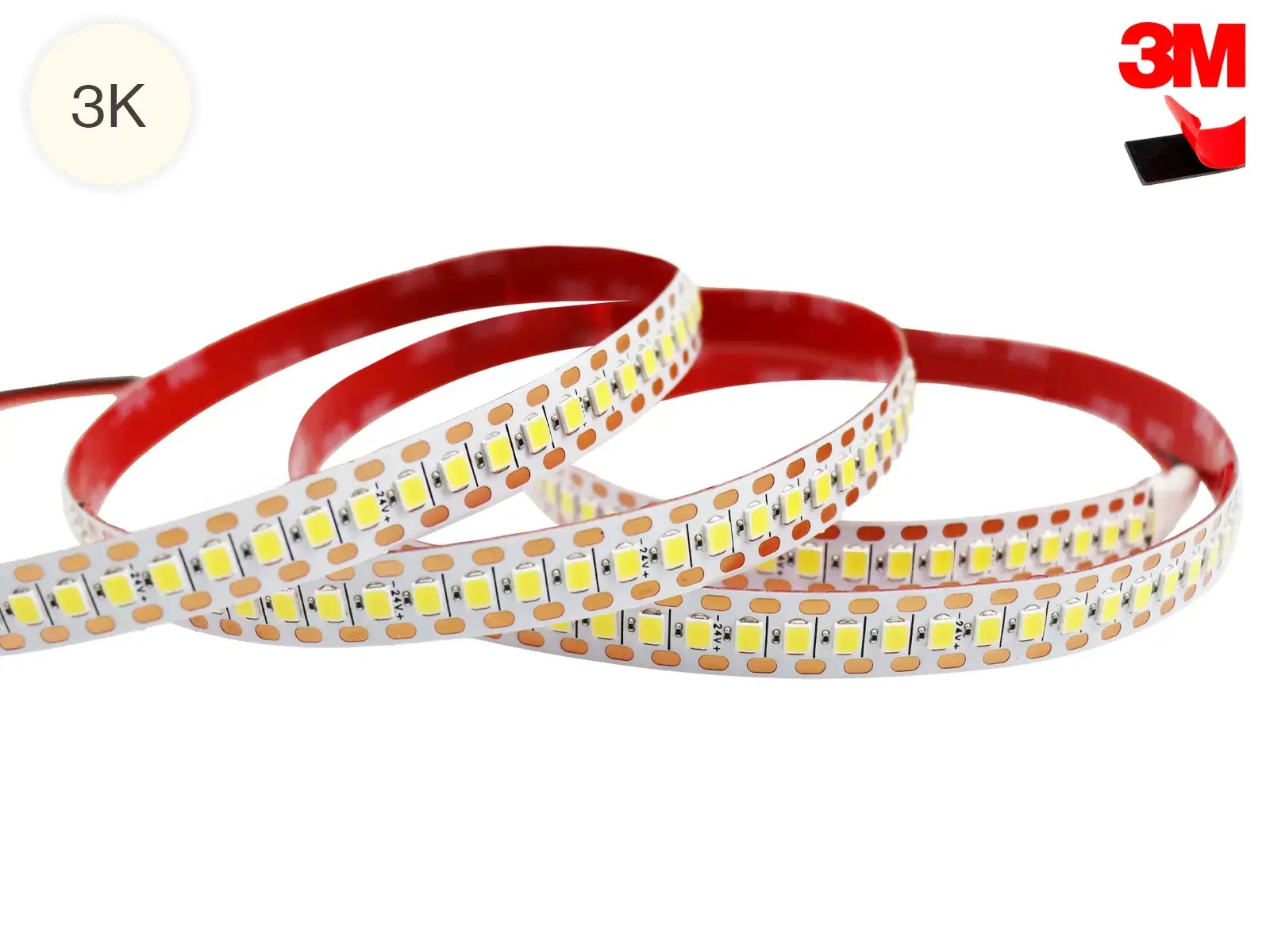 LED Strip 48V 3.000K 8W/m IP20 - 20m