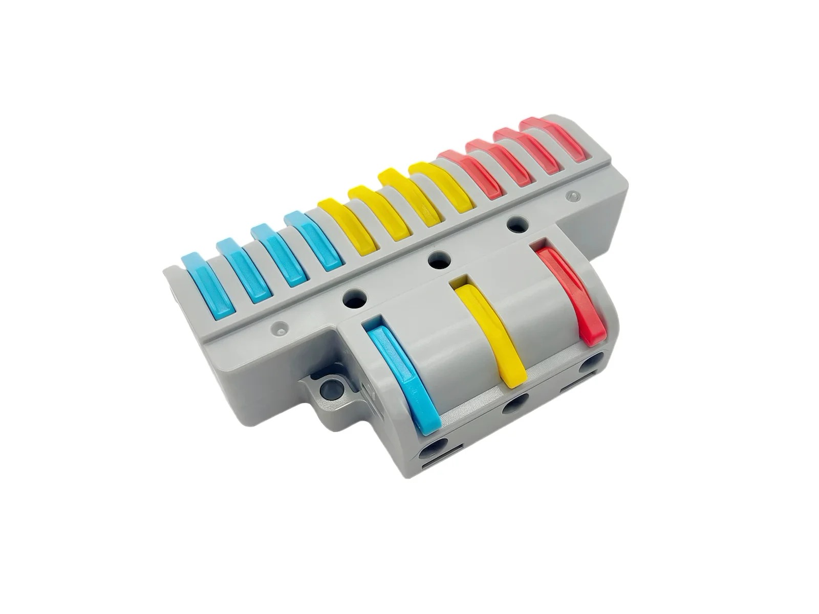 Fordelings-klemme CCT. 4 x 3 ind/3 ud